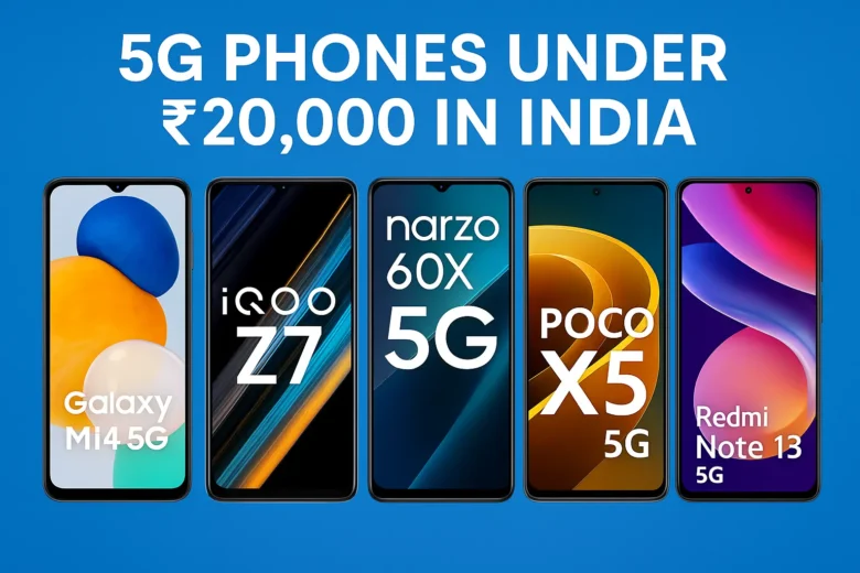5G phones under ₹20000