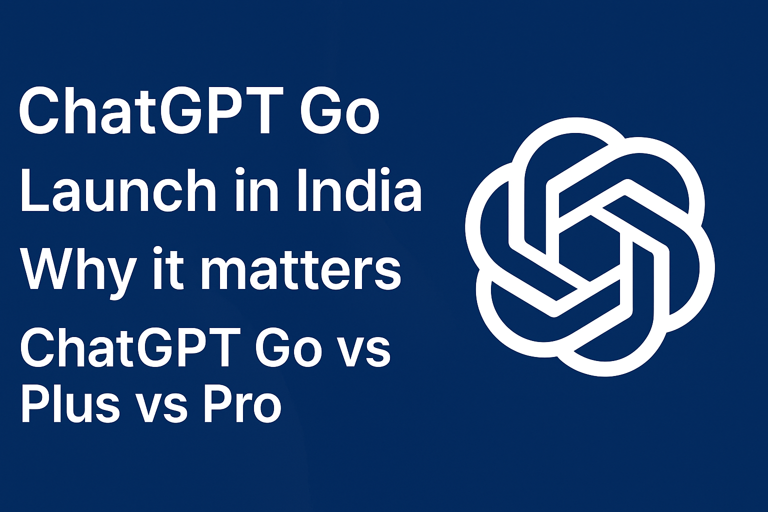 ChatGPT Go plan